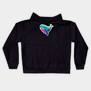 Beautiful Whale Kids Hoodie